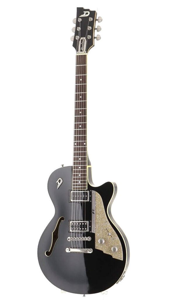 Duesenberg Starplayer TV Black Stop Tailpiece - gitara elektryczna
