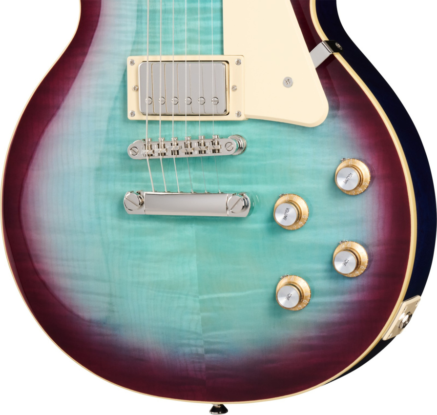 Epiphone Les Paul Standard 60s Figured (Incl. Premium Gig Bag) Blueberry Burst gitara elektryczna2 Epiphone Les Paul Standard 60s Figured (Incl. Premium Gig Bag) Blueberry Burst gitara elektryczna2