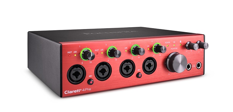 Focusrite Clarett+ 4Pre Focusrite Clarett+ 4Pre