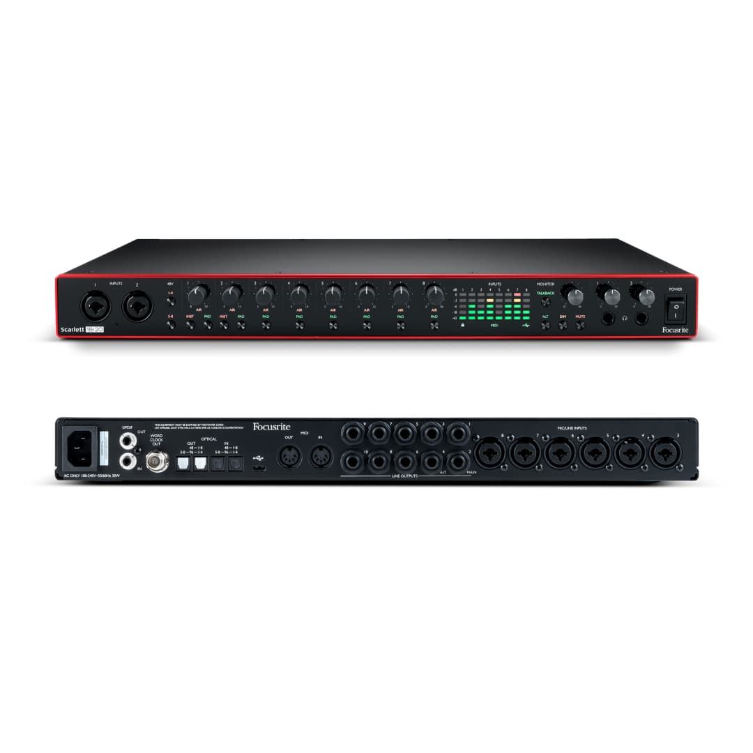 DTM・DAW Focusrite Scarlett 18i20 Gen2 Focusrite Scarlett 18i20 (2. generacji) | Gear4music