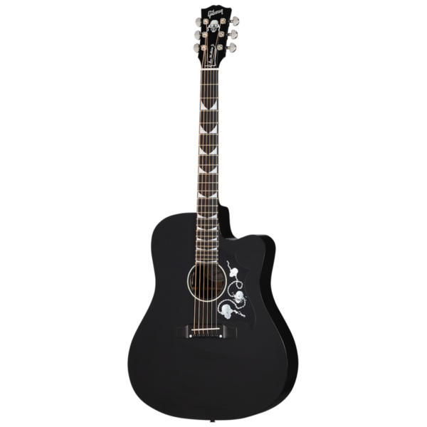 Gibson *DISC* Dave Mustaine Songwriter Ebony gitara elektro-akustyczna