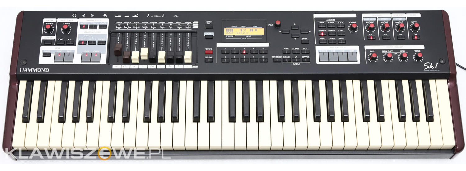 HAMMOND SK1 + pokrowiec2 HAMMOND SK1 + pokrowiec2