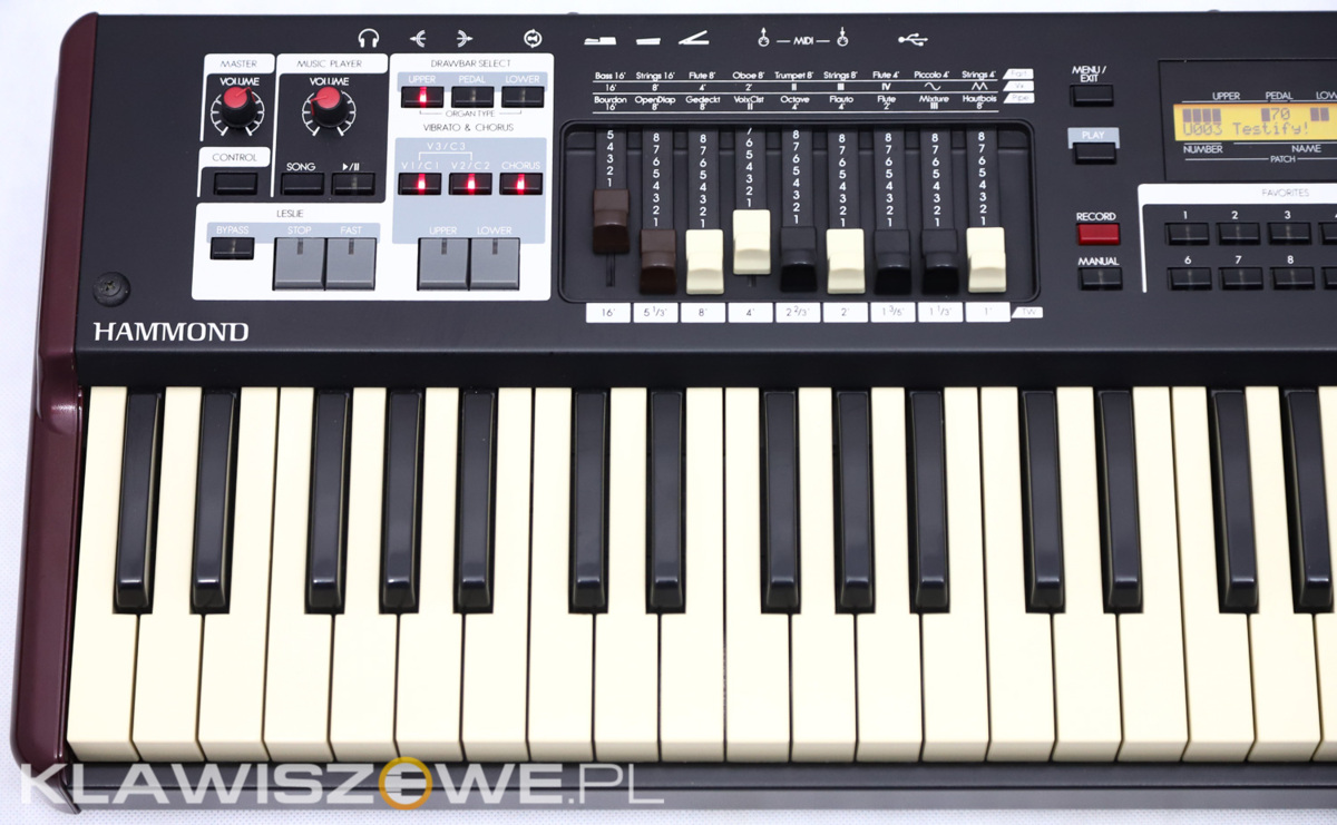 HAMMOND SK1 + pokrowiec3 HAMMOND SK1 + pokrowiec3
