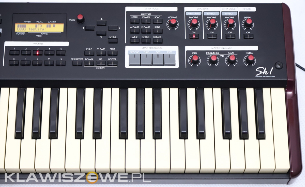 HAMMOND SK1 + pokrowiec4 HAMMOND SK1 + pokrowiec4