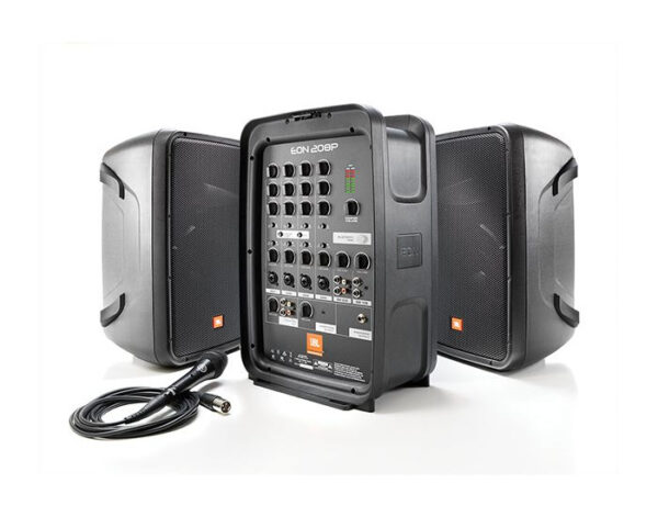 JBL EON208P - Aktywny system głośnikowy stereo, mikser, bluetooth