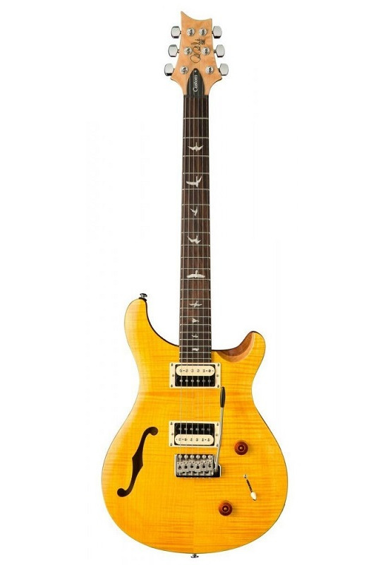 PRS SE Custom 22 Semi Hollow Santana Yellow