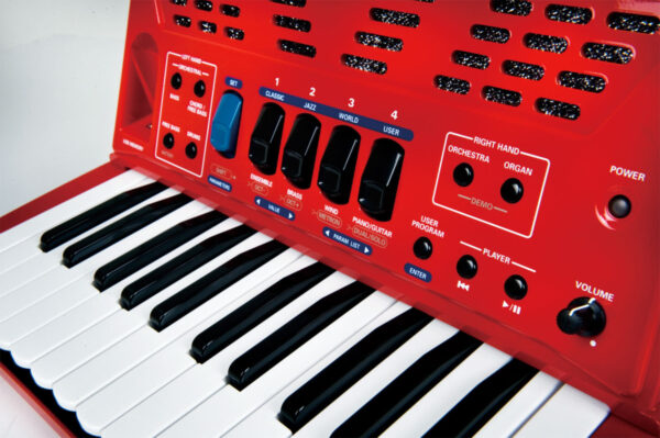 Roland FR-1X RD akordeon cyfrowy klawiszowy czerwony0