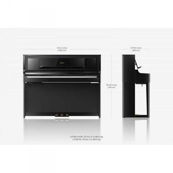 Roland LX706CH pianino cyfrowe0 Roland LX706CH pianino cyfrowe0
