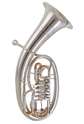 Sakshorn barytonowy Bb złoty mosiądz posrebrzana 4 wentyle CVEP731-4RS Cerveny Sakshorn barytonowy Bb złoty mosiądz posrebrzana 4 wentyle CVEP731-4RS Cerveny