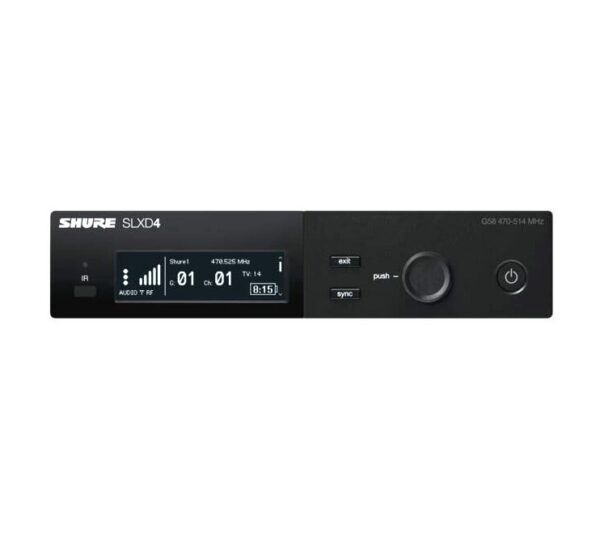 Shure SLXD4E-G59 - Cyfrowy odbiornik bezprzewodowy