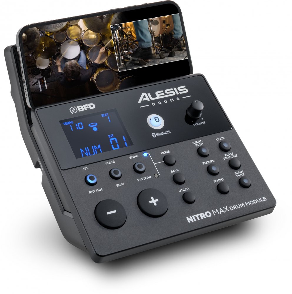 Alesis NITRO MAX Mesh Kit - perkusja elektroniczna8 Alesis NITRO MAX Mesh Kit - perkusja elektroniczna8