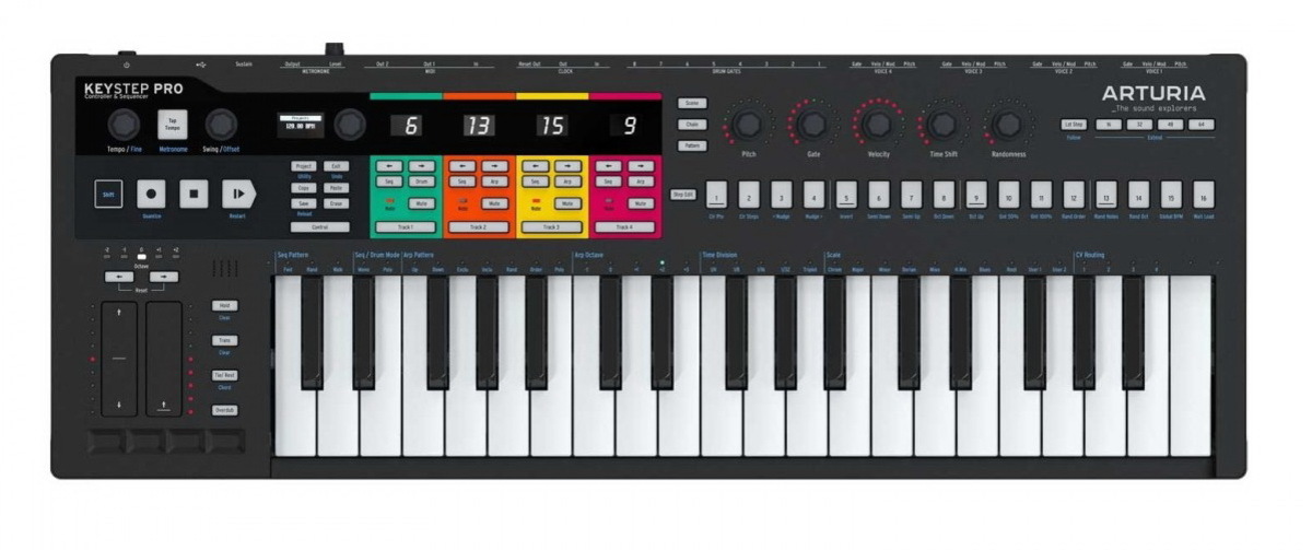 Arturia KEYSTEP PRO Black Edition Arturia KEYSTEP PRO Black Edition
