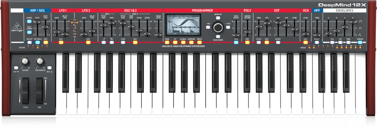 Behringer DEEPMIND 12X - polifoniczny syntezator analogowy0