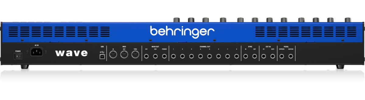 Behringer WAVE - syntezator hybrydowy2