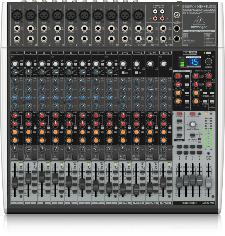 Behringer XENYX X2442 USB - mikser audio Behringer XENYX X2442 USB - mikser audio