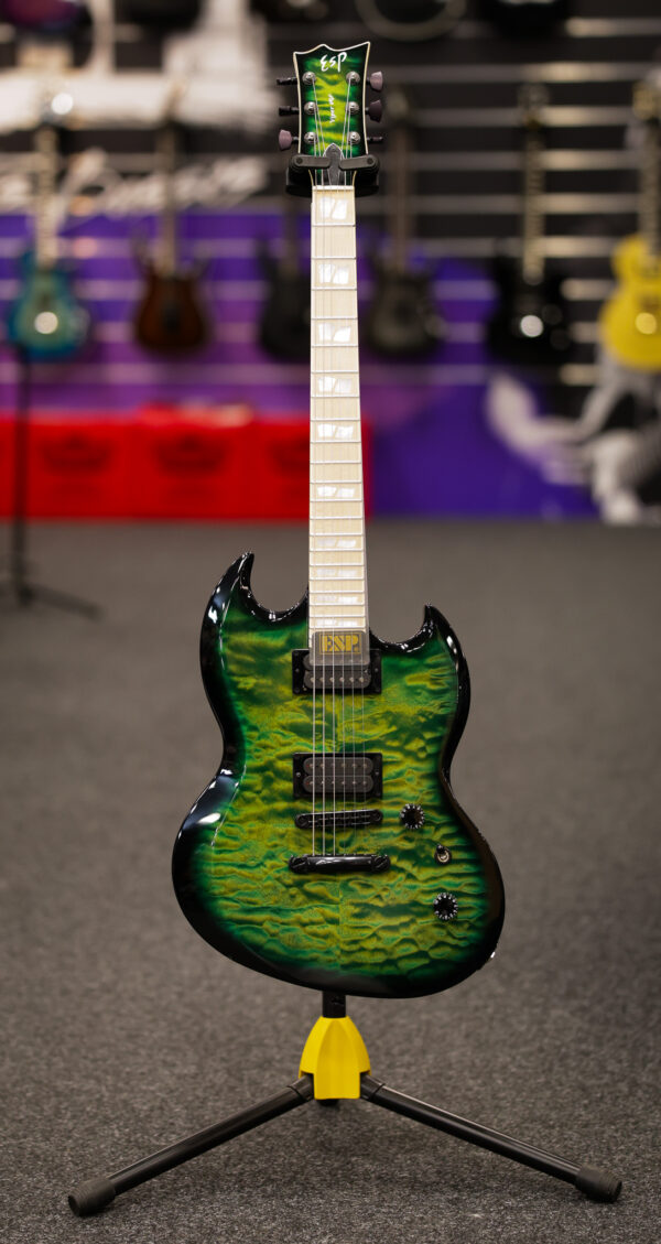 ESP USA VIPER QM Dark Green Sunburst