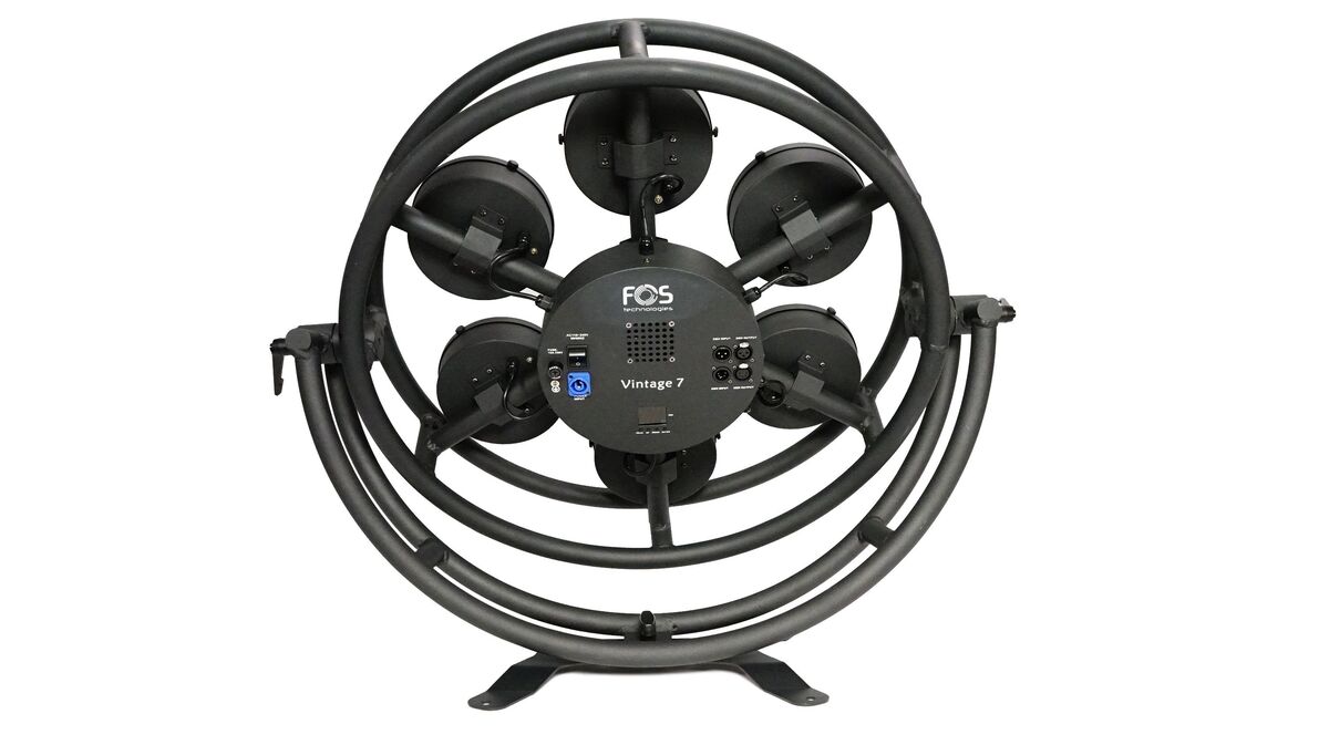 FOS Vintage 7 - zestaw reflektorów retro + pokrowce + case4 FOS Vintage 7 - zestaw reflektorów retro + pokrowce + case4