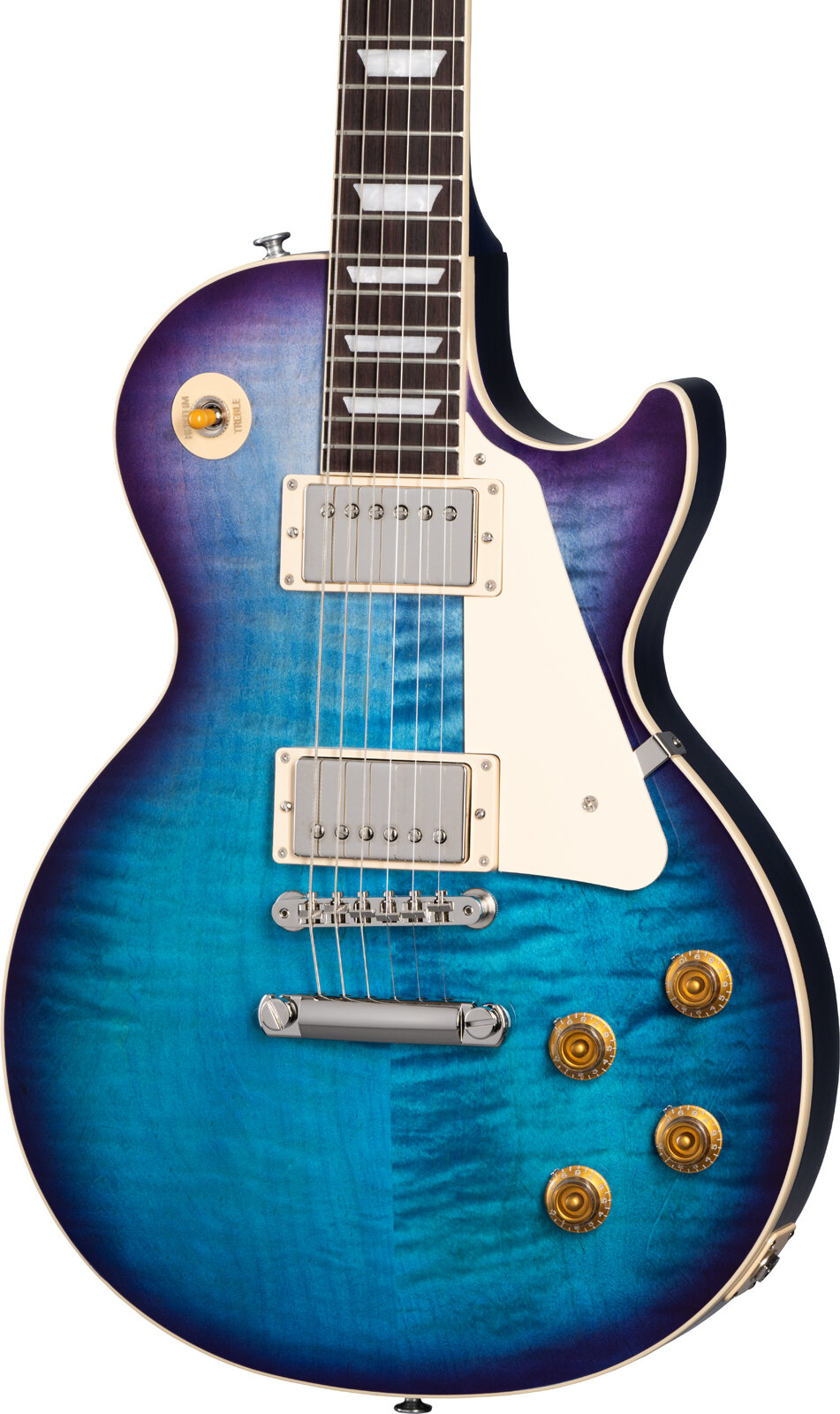 Gibson Les Paul Standard 50s Figured Top Blueberry Burst2 Gibson Les Paul Standard 50s Figured Top Blueberry Burst2