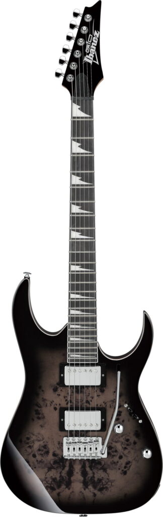 Ibanez GRG220PA1-BKB Brown Black Burst Superstrat Tremolo Gitara Elektryczna