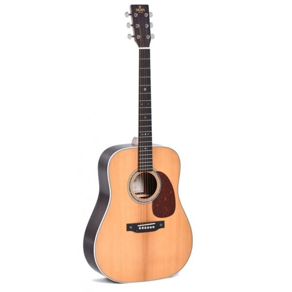 Gitara akustyczna Sigma Guitars DT-1 + pokrowiec + tuner - zestaw gitarowy0