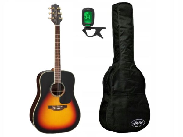 Gitara akustyczna Takamine GD51-BSB + pokrowiec + tuner - zestaw gitarowy
