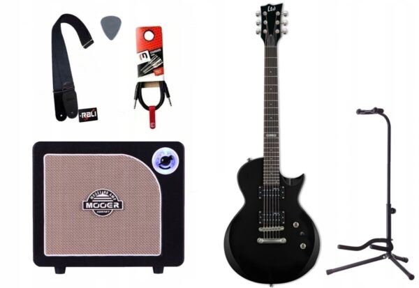 Gitara elektryczna + wzmacniacz 15W zestaw 1223
