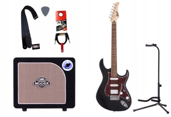 Gitara elektryczna + wzmacniacz 15W zestaw 1367