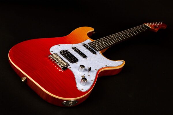 JET Guitars JET JS 600 TRS HSS - Gitara Elektryczna (Transparent Red)0
