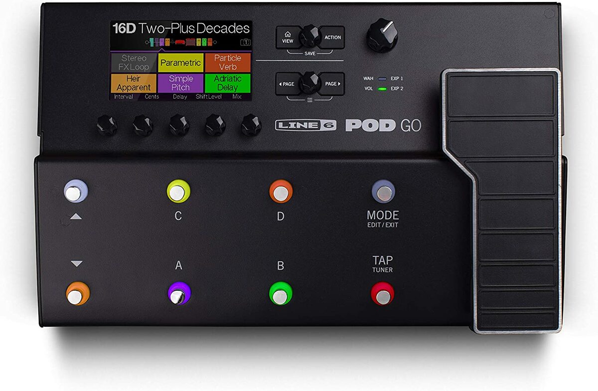 Line 6 Pod GO – multiefekt gitarowy Line 6 Pod GO – multiefekt gitarowy