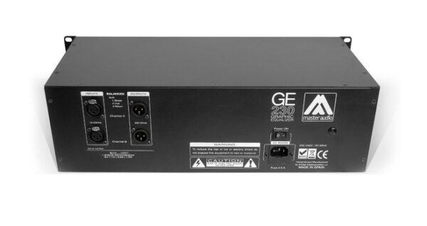 MASTER AUDIO GE230 - korektor graficzny0