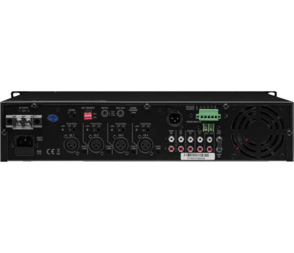 Monacor PA-924 - Wzmacniacz miksujący PA mono0