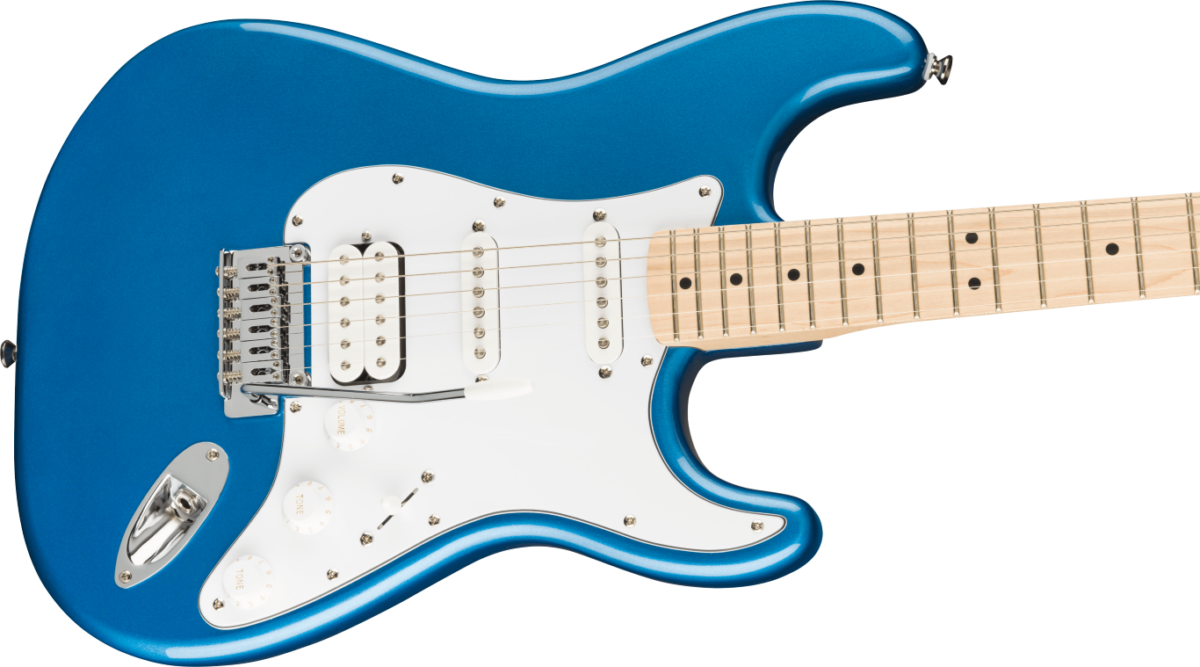 Squier Affinity Stratocaster HSS Pack MF LPB Gig Bag 15G - zestaw gitarowy6