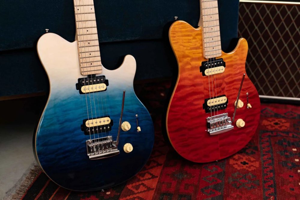 Sterling AX 3 QM (SPB-M1) - gitara elektryczna1 Sterling AX 3 QM (SPB-M1) - gitara elektryczna1