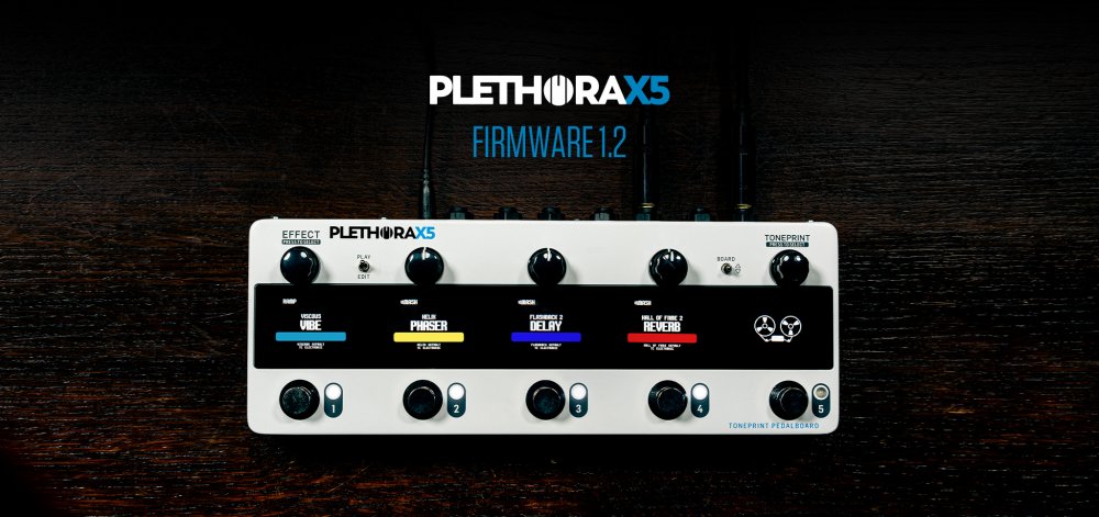 TC Electronic Plethora X5 - Multiefekt gitarowy0 TC Electronic Plethora X5 - Multiefekt gitarowy0