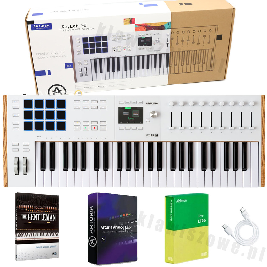 ARTURIA KeyLab 49 mk3 White6 ARTURIA KeyLab 49 mk3 White6