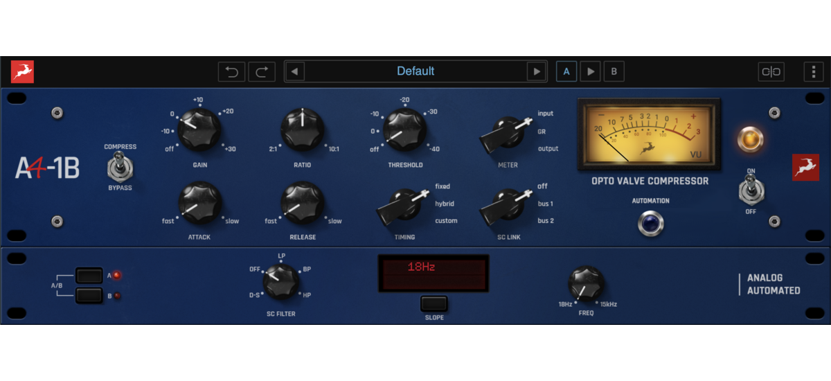Antelope Audio A4-1B Analog Automated Opto Valve Compressor | Ultimate Edition2 Antelope Audio A4-1B Analog Automated Opto Valve Compressor | Ultimate Edition2