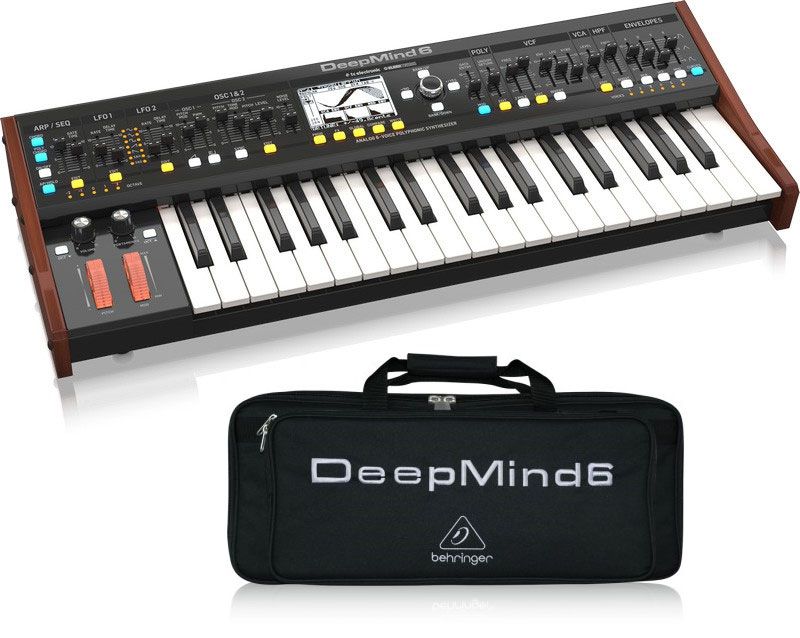 Behringer DEEPMIND 6 - syntezator + pokrowiec3 Behringer DEEPMIND 6 - syntezator + pokrowiec3