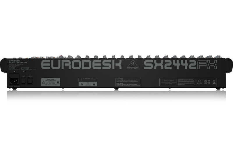 Behringer EURODESK SX2442FX - mikser audio wielkoformatowy2 Behringer EURODESK SX2442FX - mikser audio wielkoformatowy2