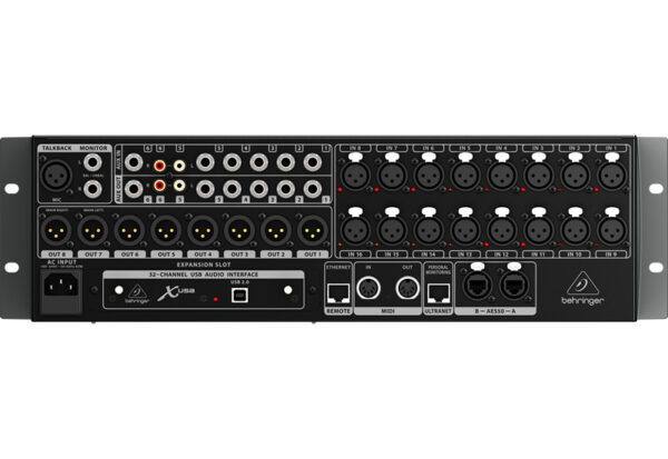 Behringer X32 RACK - cyfrowy mikser typu rack 3U0
