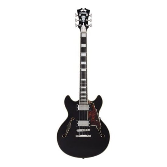 D'Angelico Premier Mini DC Black Flake gitara elektryczna