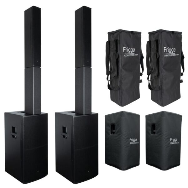 DAP 2x Frigga - system nagłośnieniowy + pokrowce