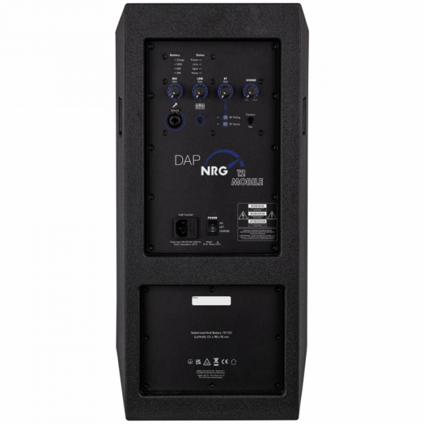 DAP NRG-12 Mobile - 12-kolumna aktywna zasilana akumulatorem z Bluetooth 5.00