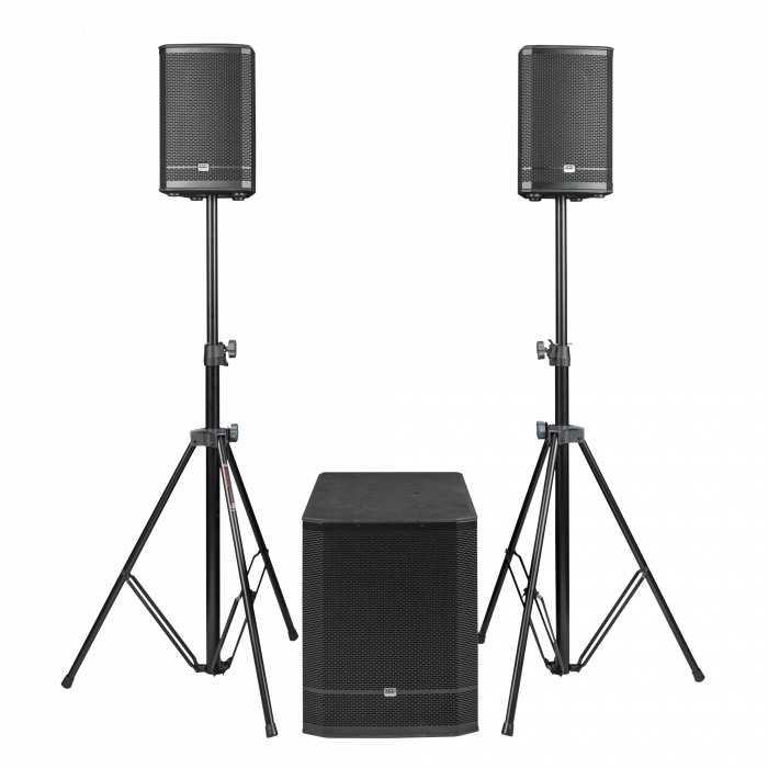 DAP Pure Club 15-Zestaw głośników aktywnych 15” + 8 DAP Pure Club 15-Zestaw głośników aktywnych 15” + 8