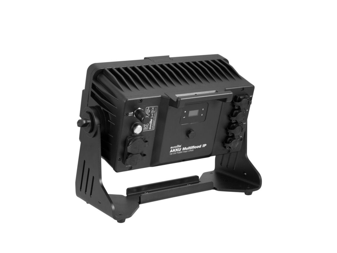 EUROLITE AKKU Multiflood IP 18x10W RGBW Wash CRMX - Naświetlacz LED6 EUROLITE AKKU Multiflood IP 18x10W RGBW Wash CRMX - Naświetlacz LED6