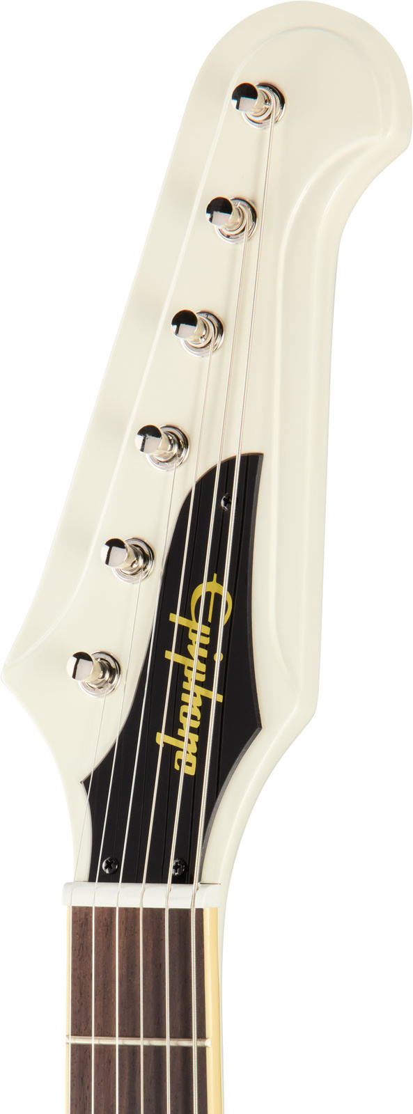 Epiphone 1963 Firebird V With Maestro Vibrola Reissue Polaris White gitara elektryczna0