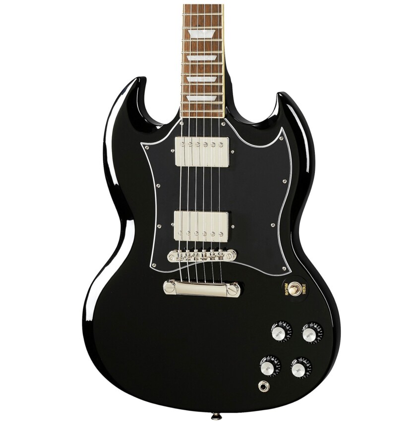 Epiphone SG Standard (Incl. Premium Gig Bag) Ebony Gitara elektryczna2 Epiphone SG Standard (Incl. Premium Gig Bag) Ebony Gitara elektryczna2