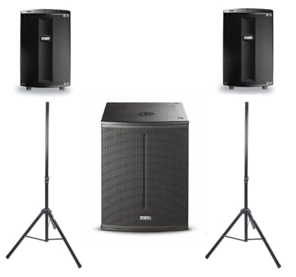 FBT 2x ProMaxX 112 A + X-Sub 118SA - zestaw nagłośnieniowy