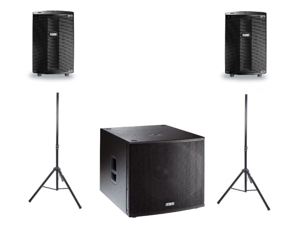 FBT 2x ProMaxX 114 A + SubLine 118SA - zestaw nagłośnieniowy FBT 2x ProMaxX 114 A + SubLine 118SA - zestaw nagłośnieniowy