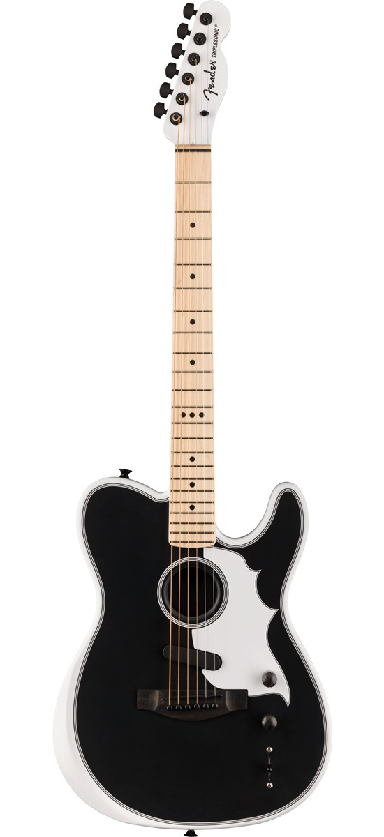 Fender Artist J White Am Acous Tele WC MN AWTBT