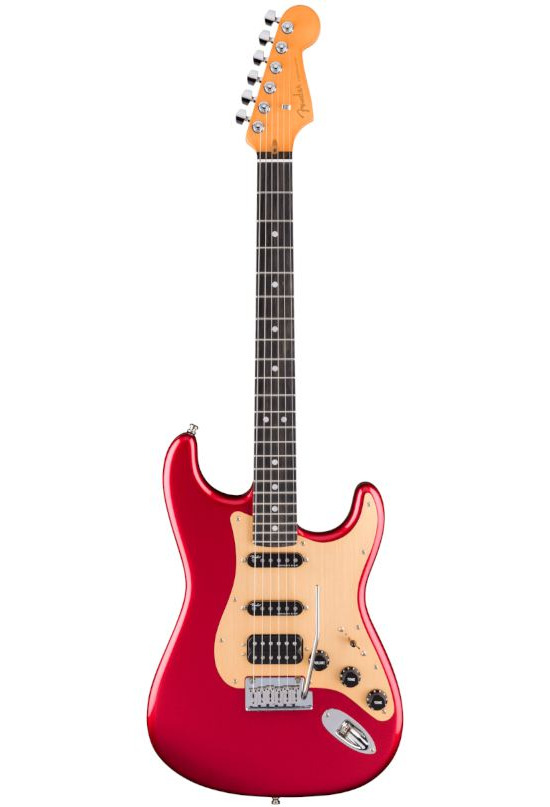 Fender Limited Edition American Ultra II Stratocaster HSS EB Sinister Red